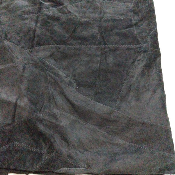 Mattina J 100% Genuine Leather Maxi Skirt - Picture 8 of 15